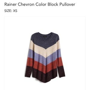Fortune & Ivy color block stitch fix sweater